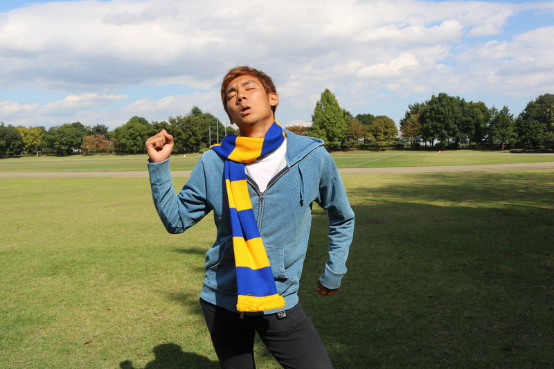 いつものポーズを決めてくれました！(笑)
