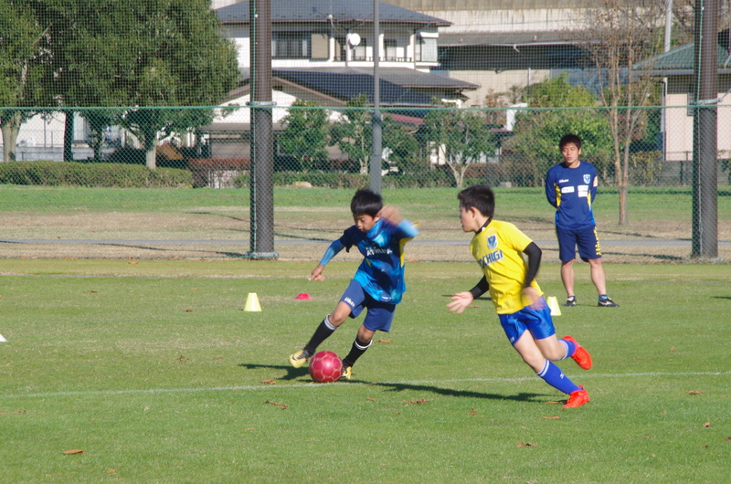 １VS１のワンシーン。

