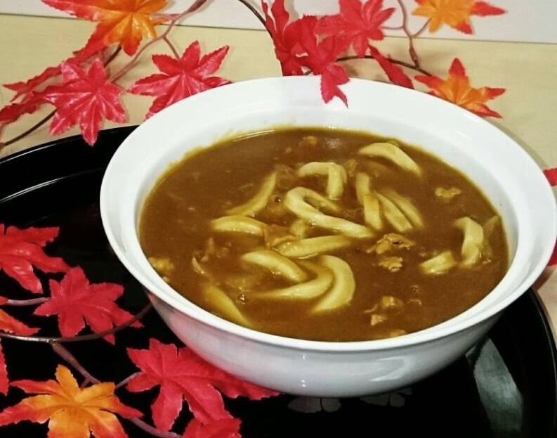 
【なすのまきうどん】
うどん、カレーうどん