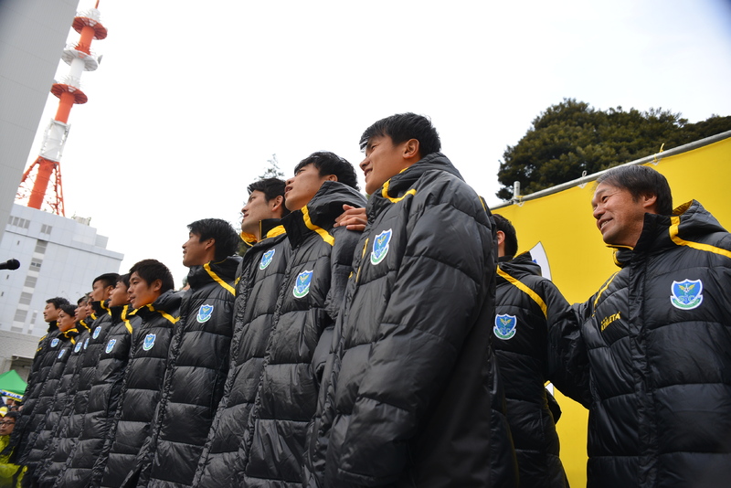 締めくくりには、廣瀬キャプテンの呼びかけのもと、県民の歌を会場にいた全員で歌いました！