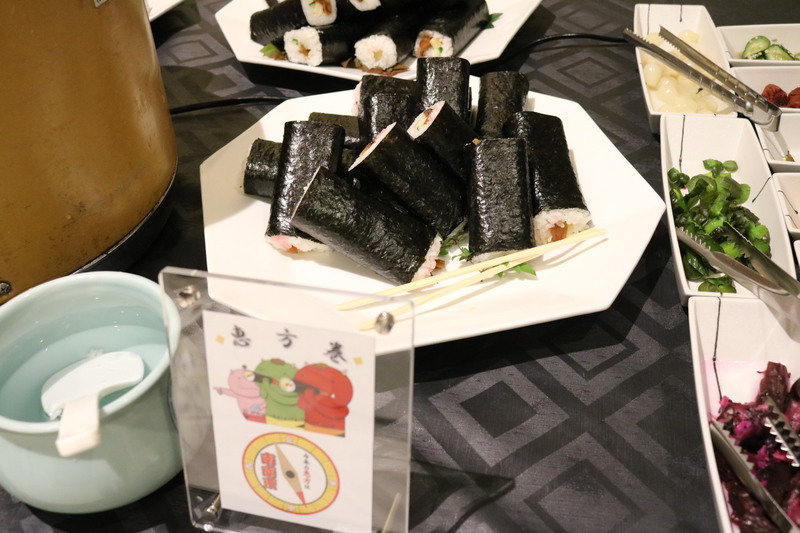 節分ということで恵方巻が用意されていました！
