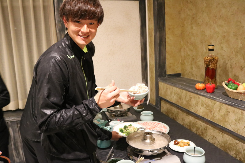 坂田選手もこの笑顔！