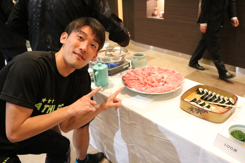 牛之濵拓選手（撮影：西澤代志也選手）