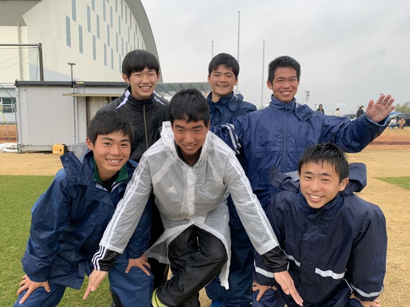 ボールボーイは都城工業高校の皆さんでした！雨の中ありがとうございました。