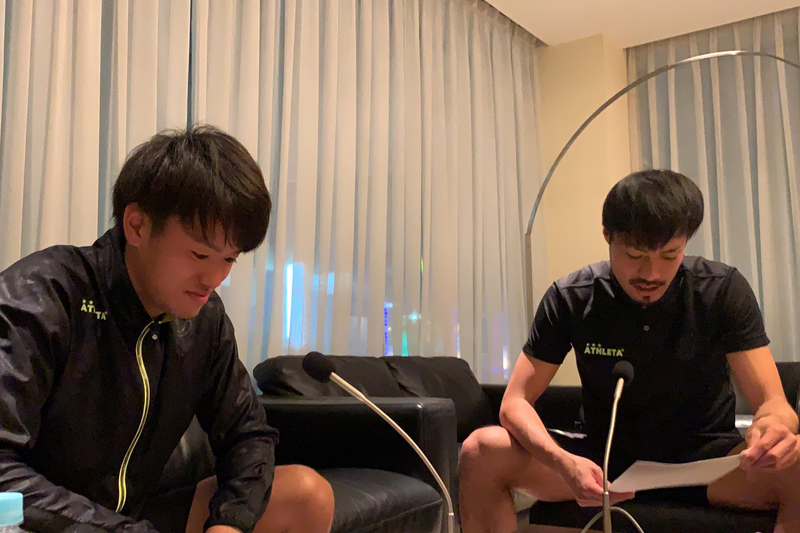 そして、RADIO BERRY（FM栃木）ＳＣ_ＦＭ『ラジカン』の収録もこのキャンプで行いました！
新加入の黒﨑選手、初めてのラジカン出演となりましたが、緊張の表情もありながらもしっかり収録できました！菅選手が黒﨑選手を「黒川選手」と何故か何度も間違え&hellip;今回も笑顔が溢れる収録となりました。放送日など改めてお知らせします。ぜひお楽しみに！

キャンプも折り返しになります。
日々を大切にトレーニングを行っていきます！

