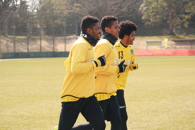 トレーニング後。