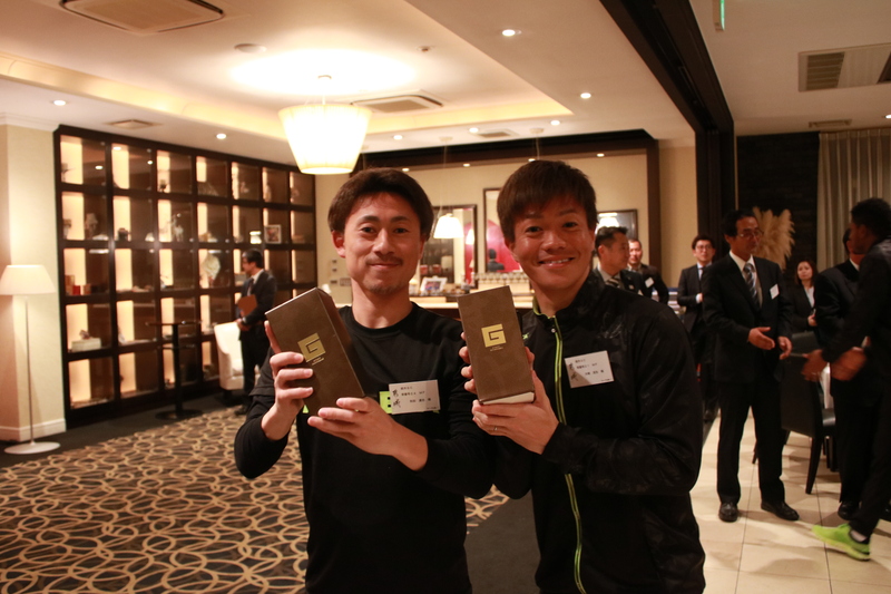 和田達也選手と大﨑選手！