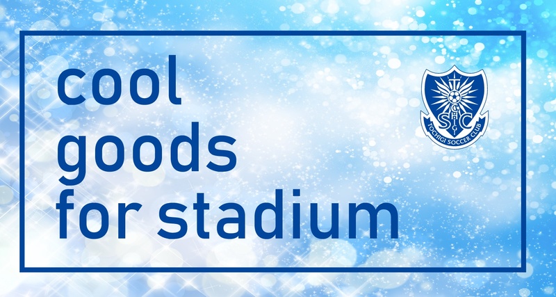 暑い夏、暑いスタジアムを少しでも快適に過ごすためのグッズです！
キモチはアツく、カラダはクールに！
