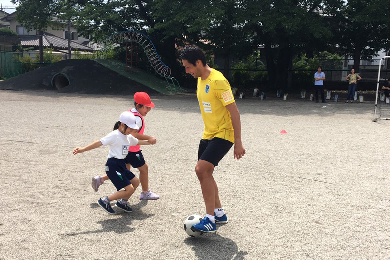 PK対決では選手からゴールを決めようとおもいっきりシュートを打っていました。