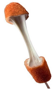 【チーズハットグ】
・巷で大人気のチーズドッグがグリスタにも登場!あちこちで行列になるほどの人気ぶりのメニューです♪
■価格:500円
■販売店舗:ケバブキッチン(イベントエリア)