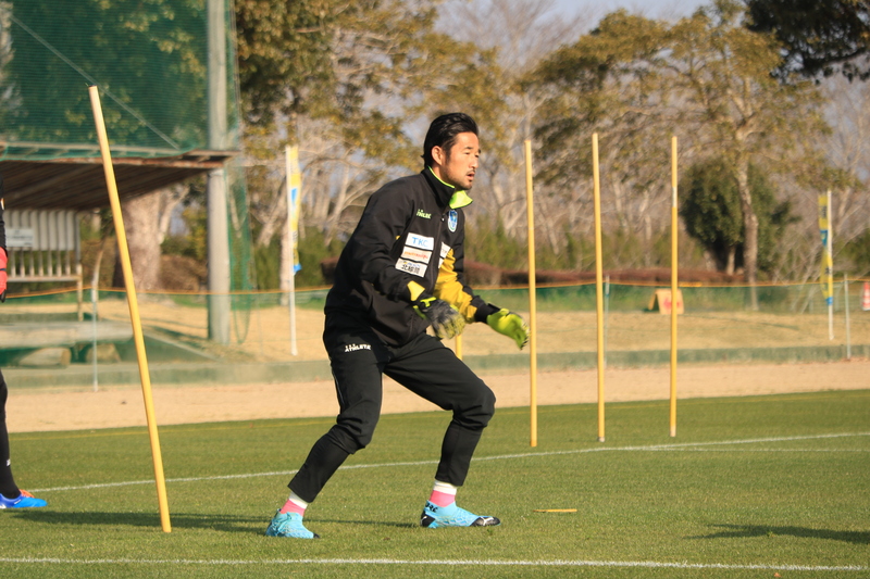 GKトレーニング！塩田仁史選手。